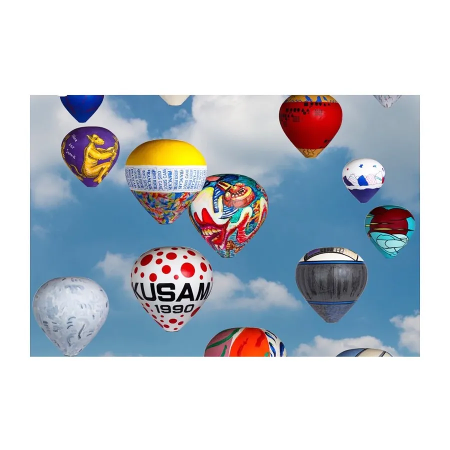 Montgolfières en résine